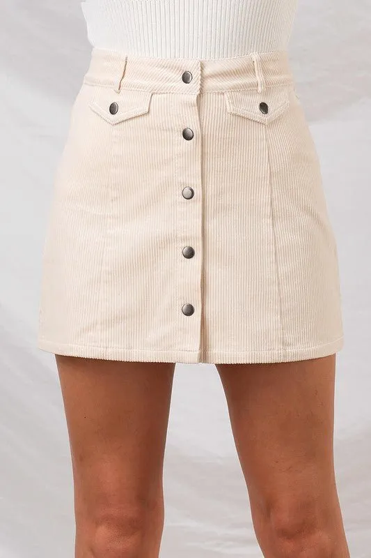 Cher Corduroy Mini
