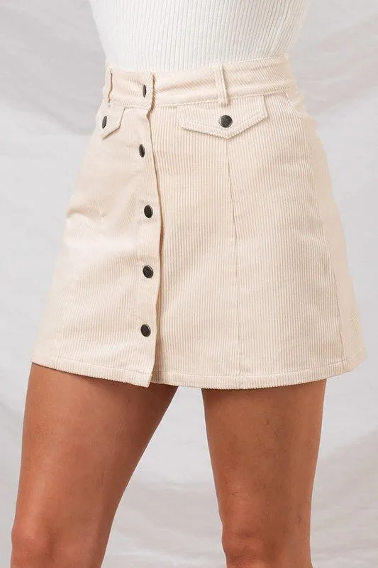 Cher Corduroy Mini