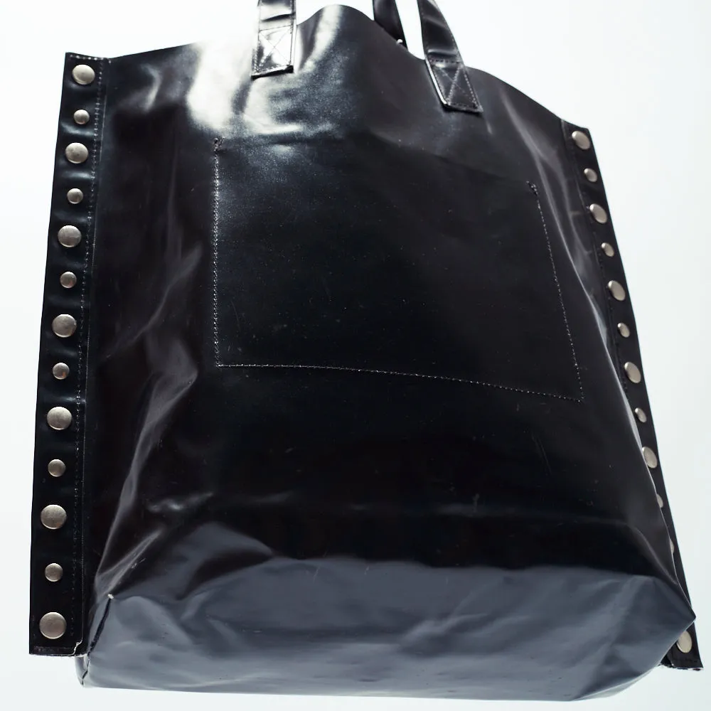 COMME DES GARCONS LEATHER TOTE BAG