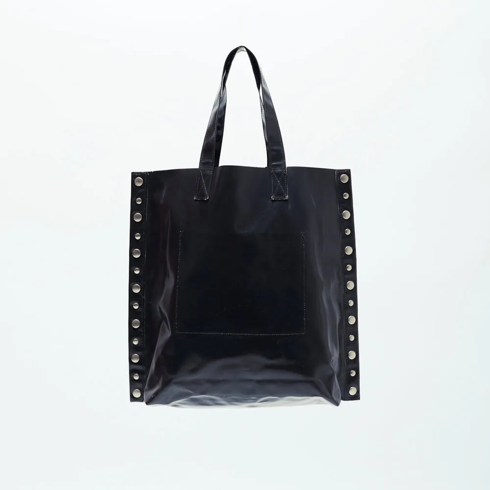 COMME DES GARCONS LEATHER TOTE BAG