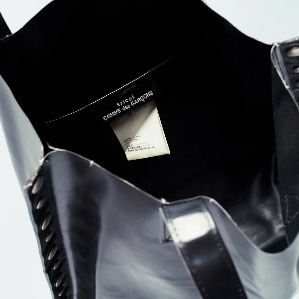 COMME DES GARCONS LEATHER TOTE BAG