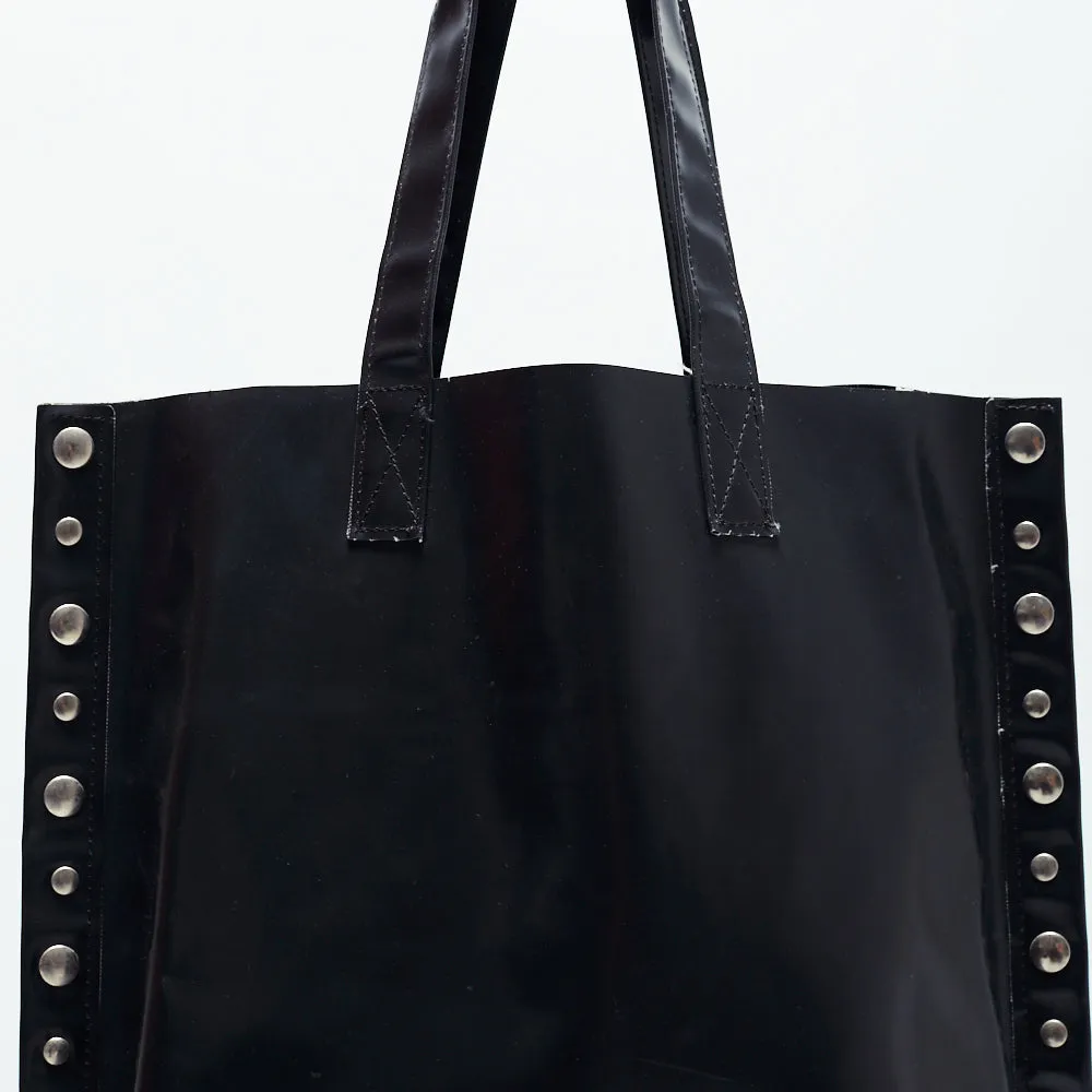 COMME DES GARCONS LEATHER TOTE BAG