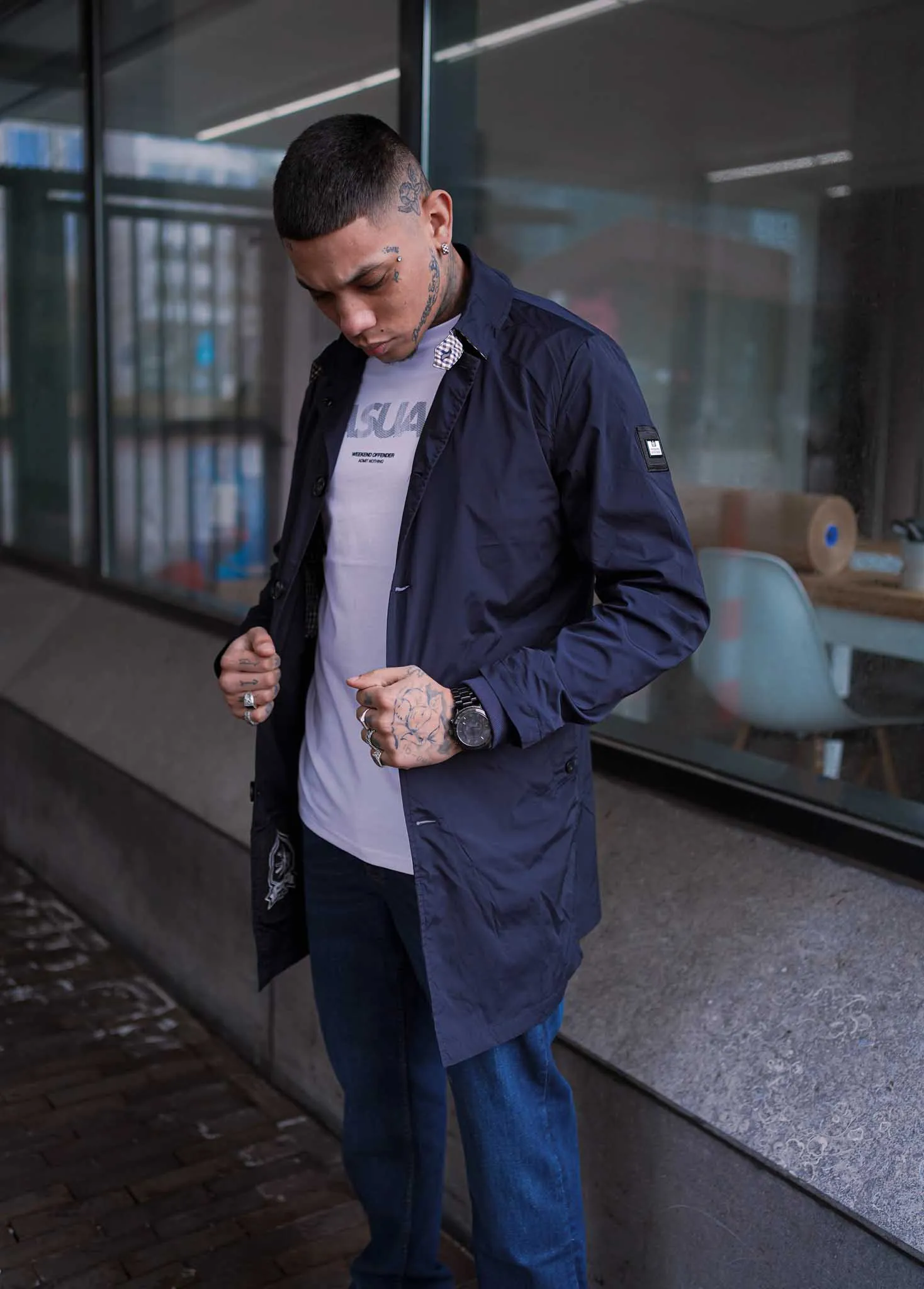 Coronado - navy   free bucket hat