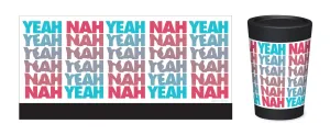 Cuppa Coffee Cup 5112 Yeah Nah  Designed by NZ Artist Glenn Jones