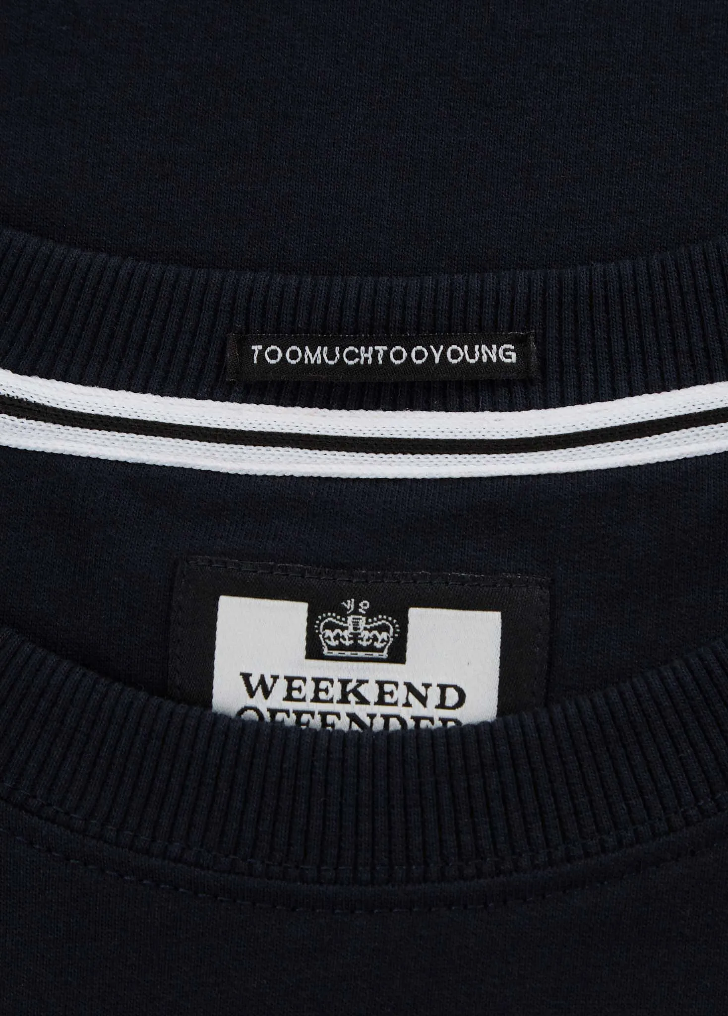 Dunham sweat - navy