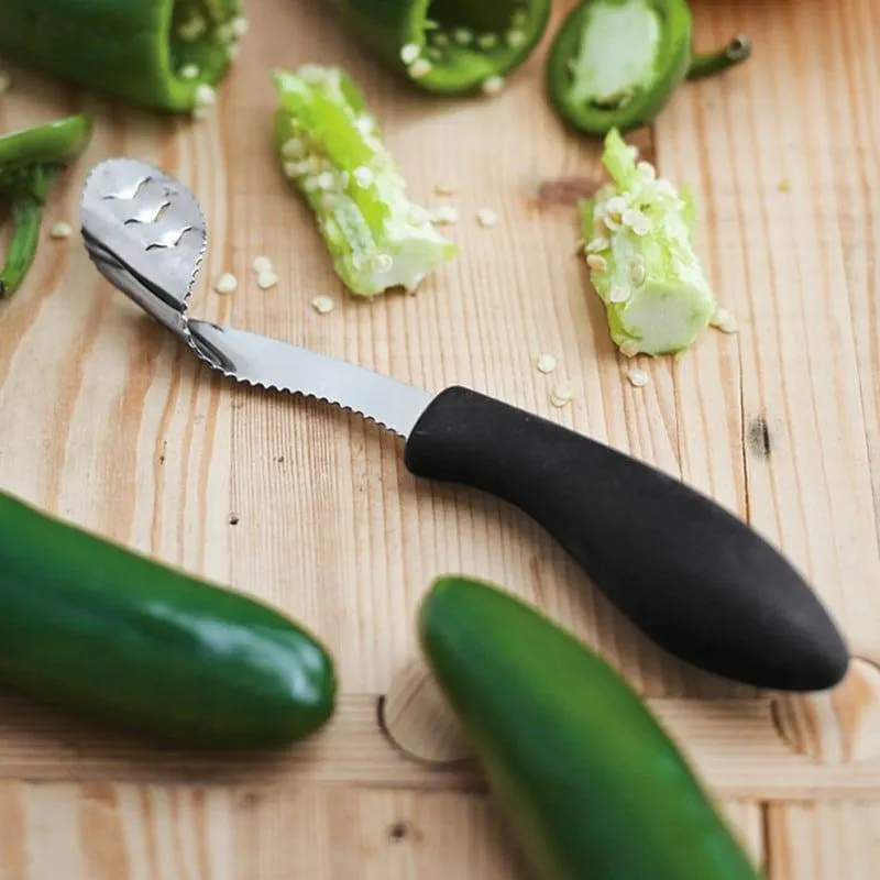 Eco-Friendly Stainless Steel Chili Pepper Corer