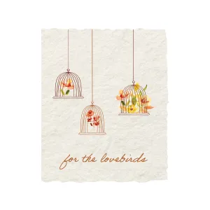 For the Lovebirds | Eco-Friendly Wedding Greeting Card