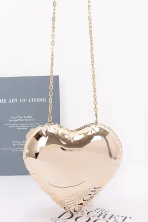 Heart-Shaped Acrylic Case Bag  Bold, Stylish & Playful