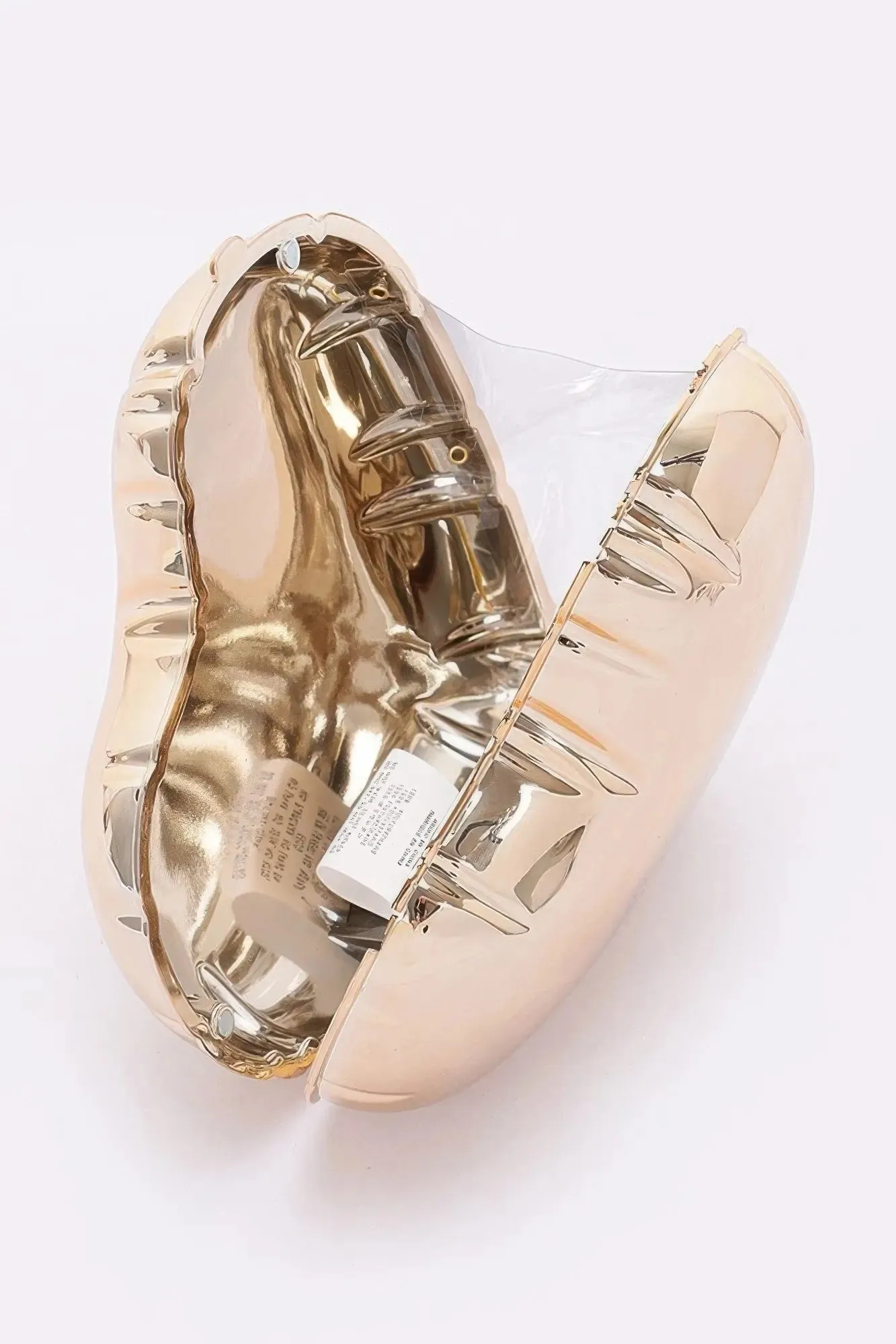 Heart-Shaped Acrylic Case Bag  Bold, Stylish & Playful