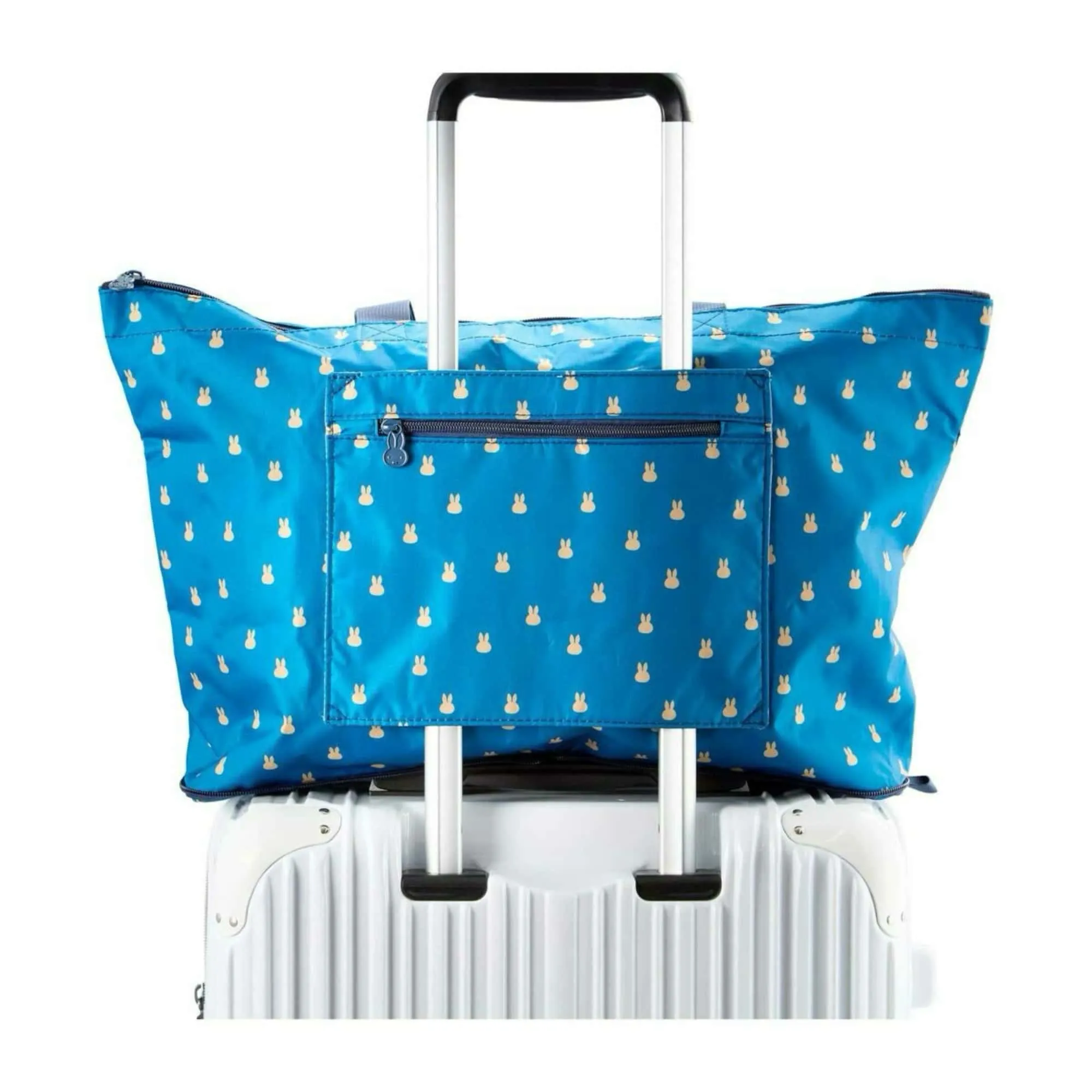 Miffy foldable travel boston bag, Navy