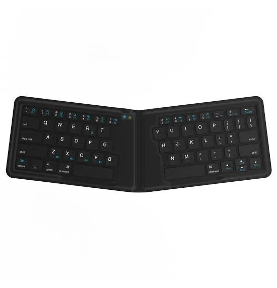 [OPEN BOX] KANEX MultiSync Foldable Travel Mini Keyboard - Sync 4 Devices