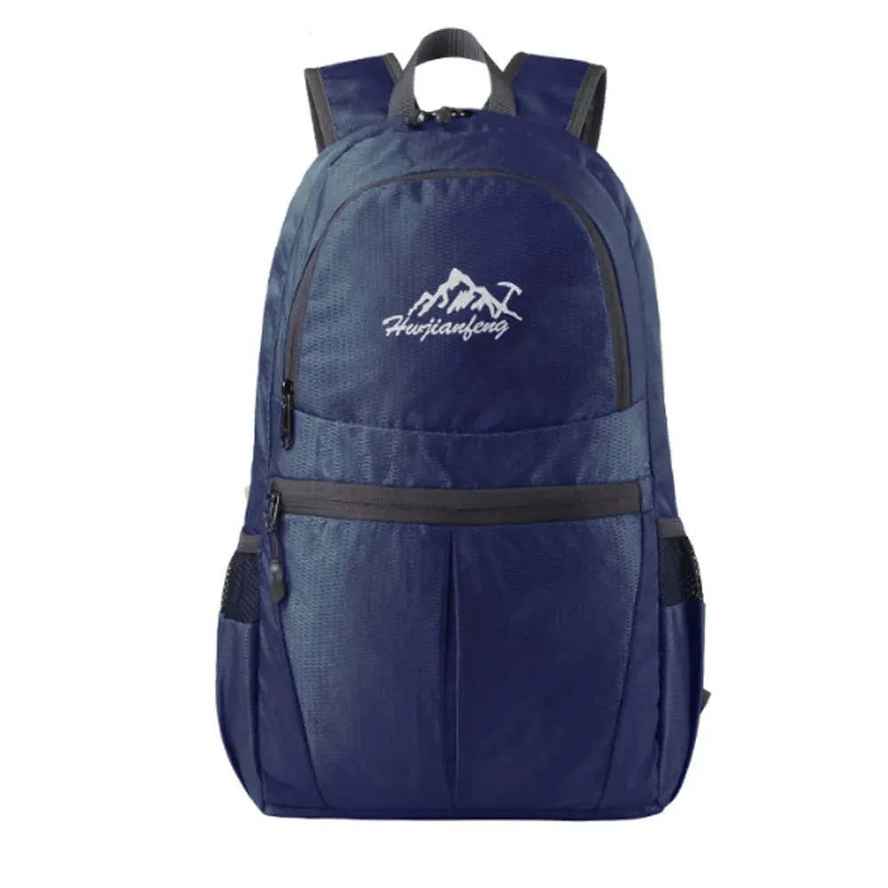Outdoor Sports Portable Foldable Lightweight BackPack bag Waterproof Folding Bag For Travel Camping Hiking mountaineer cycling