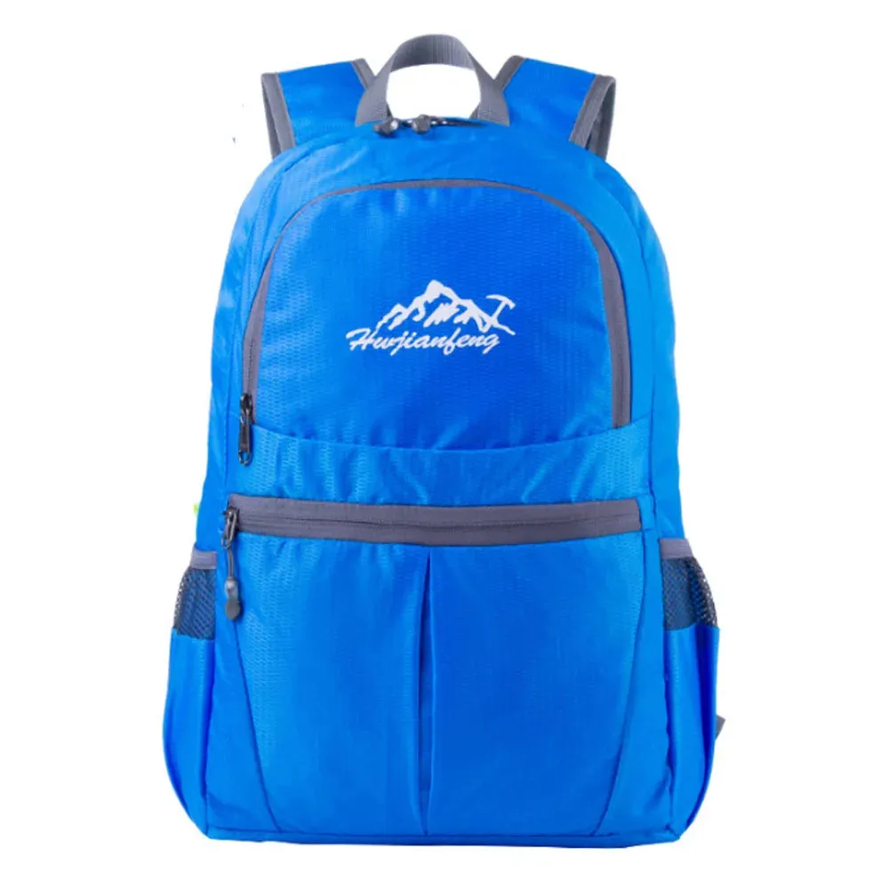 Outdoor Sports Portable Foldable Lightweight BackPack bag Waterproof Folding Bag For Travel Camping Hiking mountaineer cycling