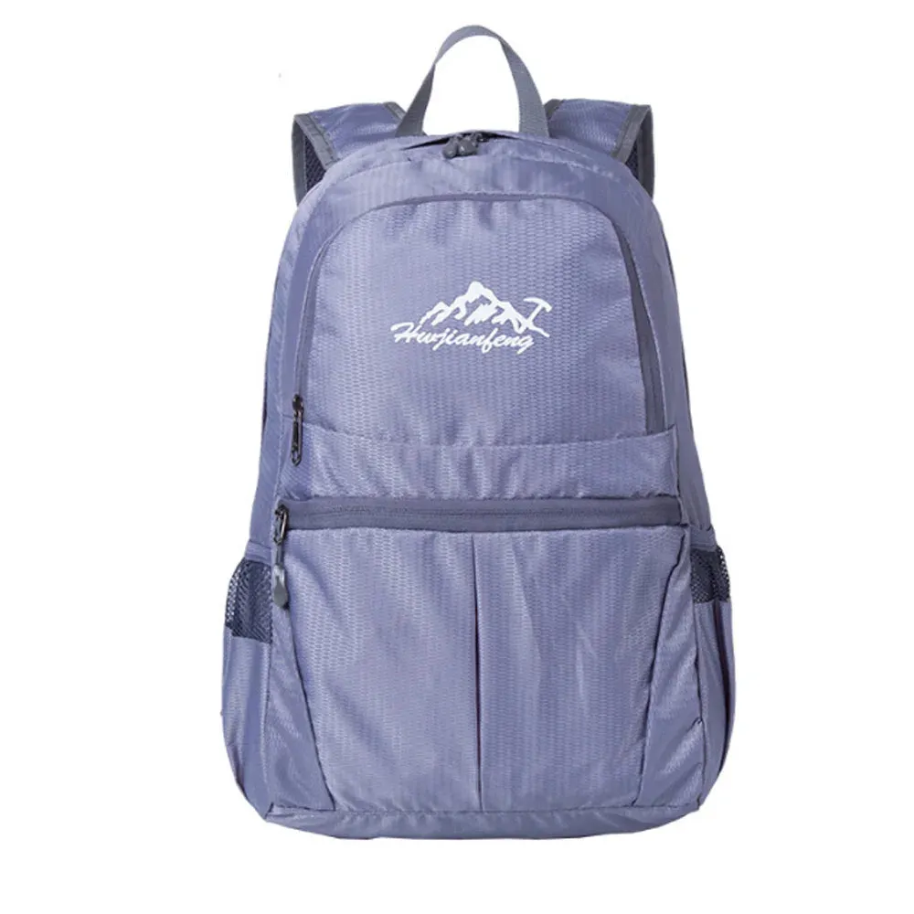 Outdoor Sports Portable Foldable Lightweight BackPack bag Waterproof Folding Bag For Travel Camping Hiking mountaineer cycling