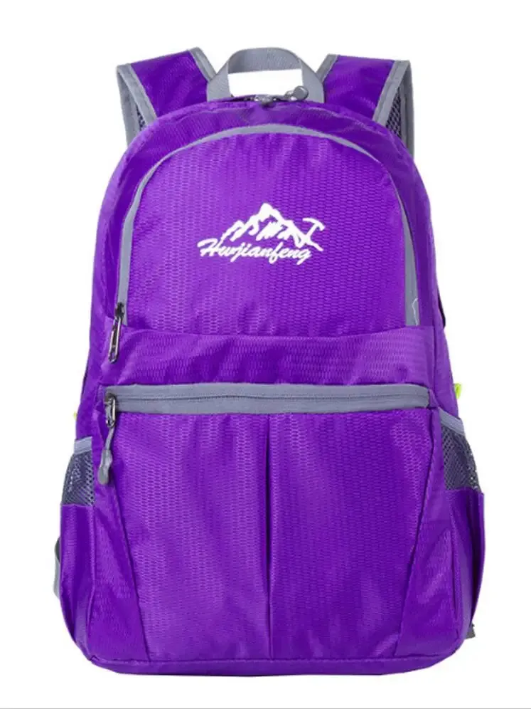 Outdoor Sports Portable Foldable Lightweight BackPack bag Waterproof Folding Bag For Travel Camping Hiking mountaineer cycling