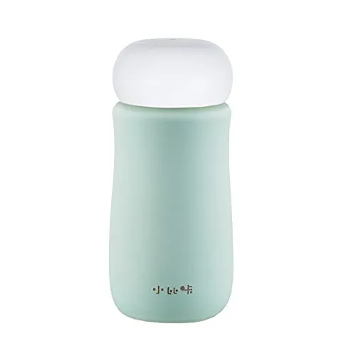(PINKAH) Kids Feeding Bottle | Stainless Steel (240ML) - Baby Blue