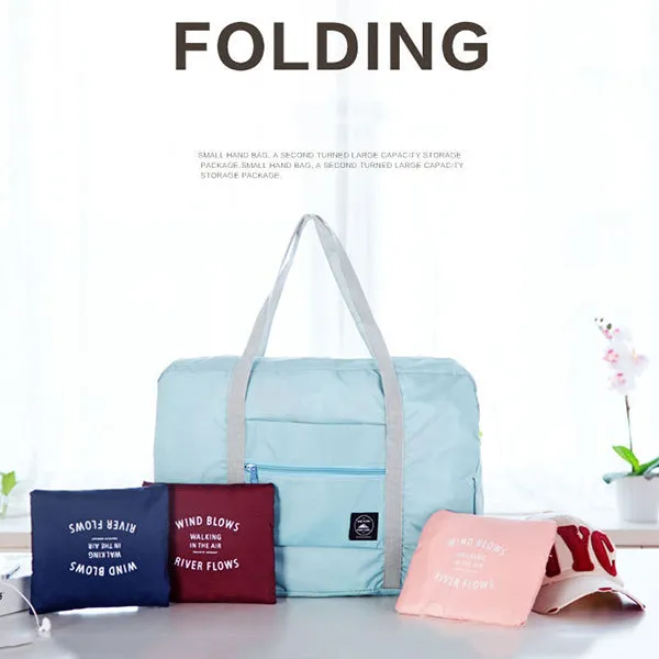 Portable Folding Travel Clothes Storage Bag