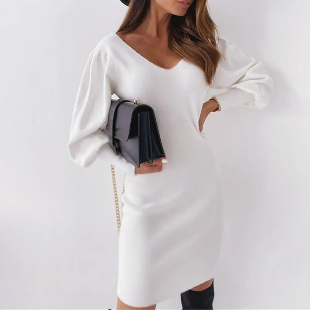 Pullover Soft Touch Slim Fitting Dress