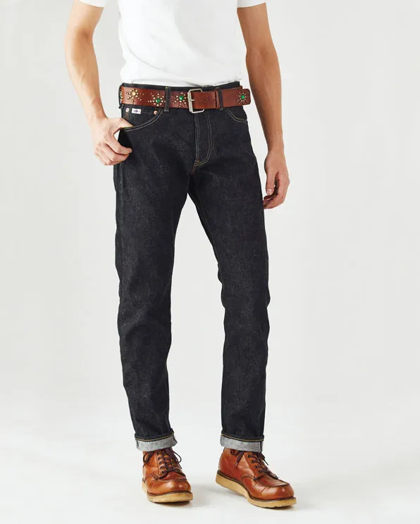 Studio D'Artisan SD-108 15oz Selvedge Relaxed Tapered Mens Jeans - Onewash