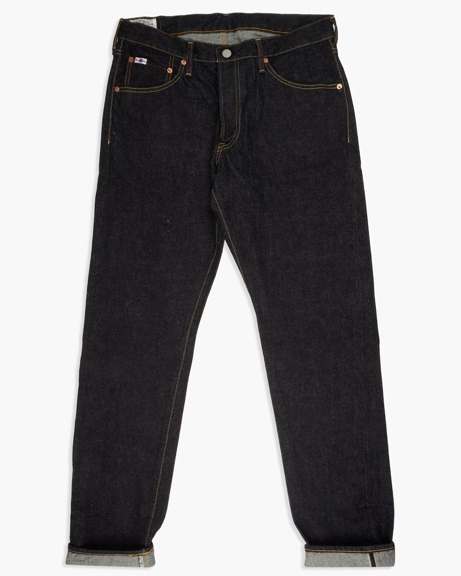 Studio D'Artisan SD-108 15oz Selvedge Relaxed Tapered Mens Jeans - Onewash