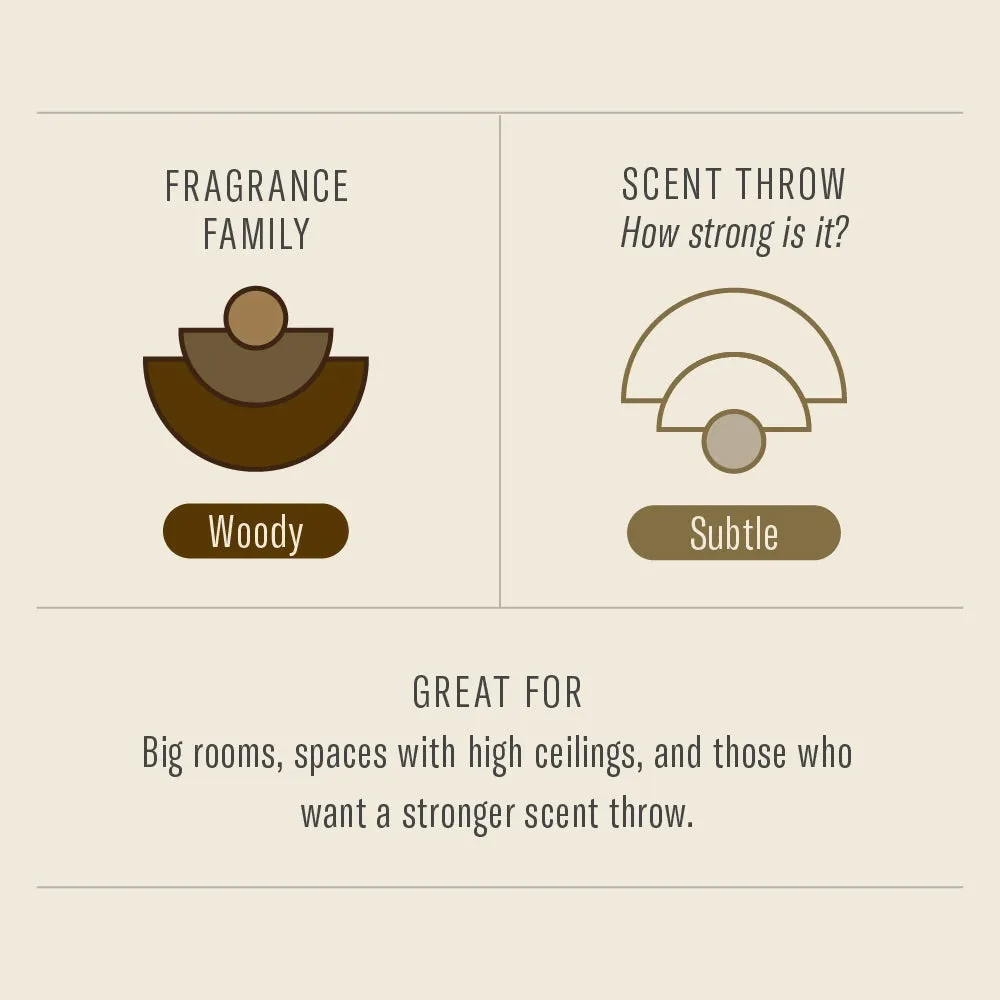 Teakwood   Tobacco Soy Candle - Large by PF Candle Co