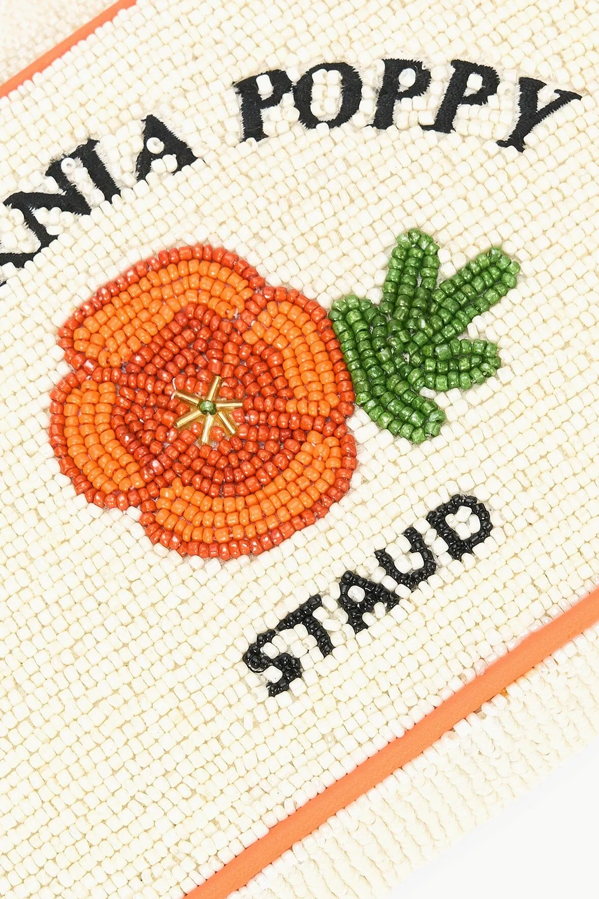 TOMMY BEADED BAG | CALIFORNIA POPPY